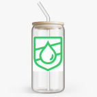 Банка с бамбуковой крышкой