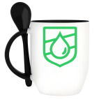 Кружка с ложкой