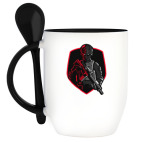 Кружка с ложкой