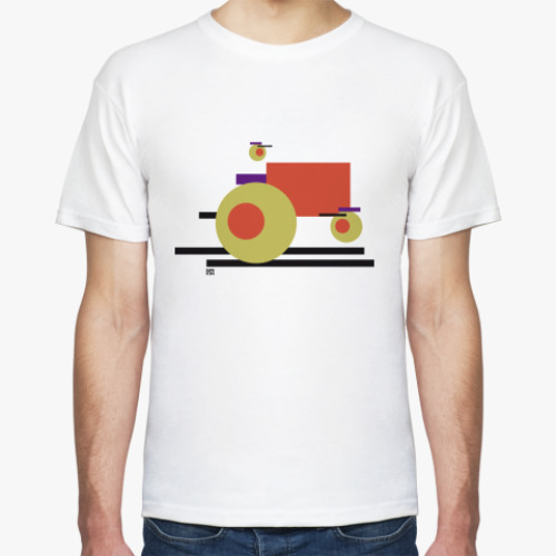 Футболка с принтом Traktorist