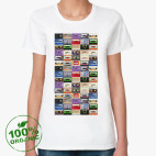 Женская футболка органик