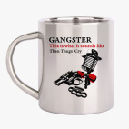 Кружка металлическая