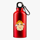 Металлическая бутылка 400 мл UV-DTF