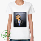 Женская футболка органик