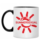 Кружка двухцветная