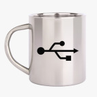 Кружка металлическая