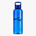 Прозрачная спортивная бутылка