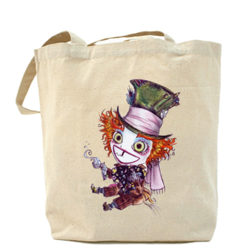 Сумка шоппер Безумный шляпник
