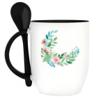 Кружка с ложкой