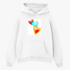 Толстовка худи оверсайз