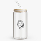 Банка с бамбуковой крышкой