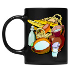 Кружка цветная UV-DTF