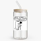 Банка с бамбуковой крышкой