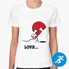 Женская спортивная футболка