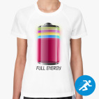 Женская спортивная футболка