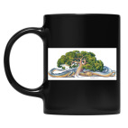 Кружка цветная UV-DTF