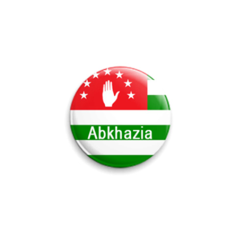 Значок 25мм Абхазия