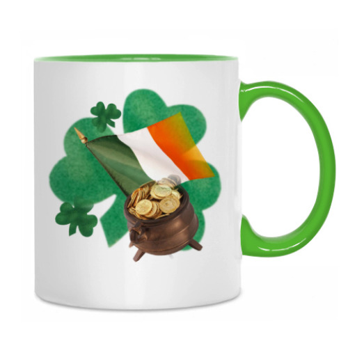 Кружка с принтом Ирландия