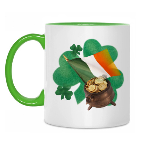 Кружка с принтом Ирландия