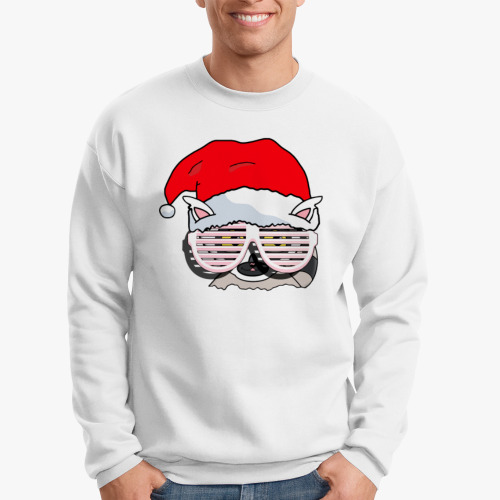 Свитшот Новогодний Енотик