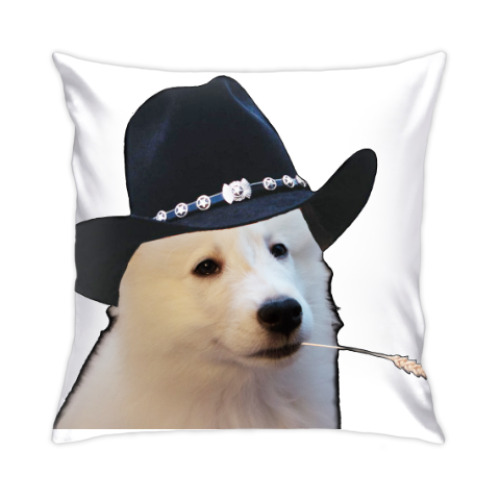 Подушка с принтом Самоедский Рейнджер