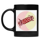 Кружка цветная UV-DTF