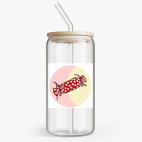 Банка с бамбуковой крышкой