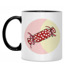 Кружка двухцветная