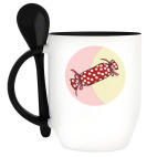 Кружка с ложкой