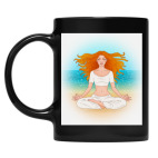 Кружка цветная UV-DTF