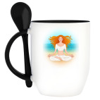 Кружка с ложкой