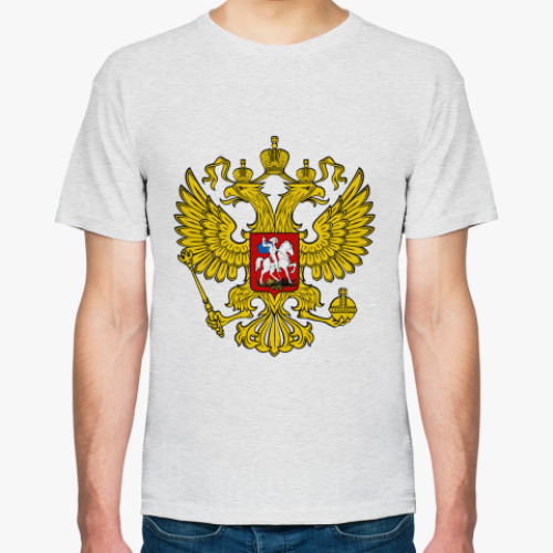 Футболка с принтом Герб России