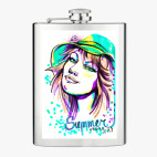 Фляжка стальная