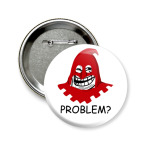 Значок 58 мм Trollface-палач