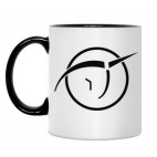 Кружка двухцветная