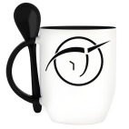 Кружка с ложкой