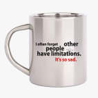 Кружка металлическая