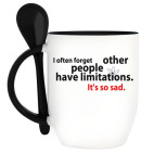 Кружка с ложкой