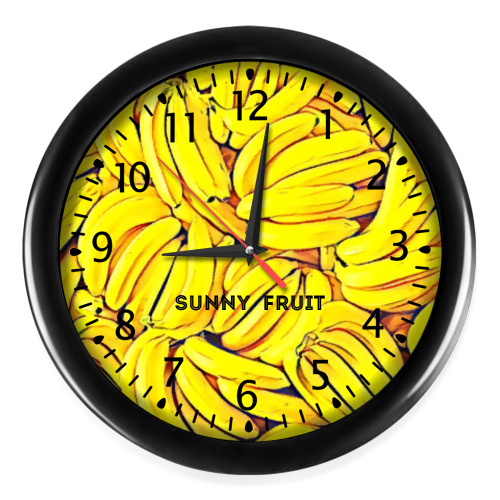 Настенные часы   Sunny fruit