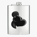 Фляжка стальная