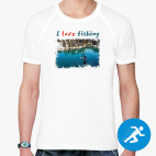 Мужская спортивная футболка