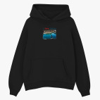 Толстовка худи оверсайз