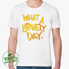 Мужская футболка органик