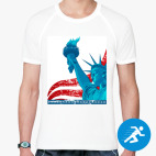 Мужская спортивная футболка