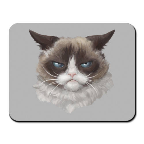 Коврик для мыши Grumpy Cat / Сердитый Кот