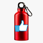 Металлическая бутылка 400 мл UV-DTF