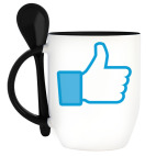 Кружка с ложкой