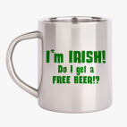 Кружка металлическая