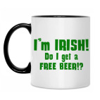 Кружка двухцветная