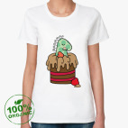 Женская футболка органик